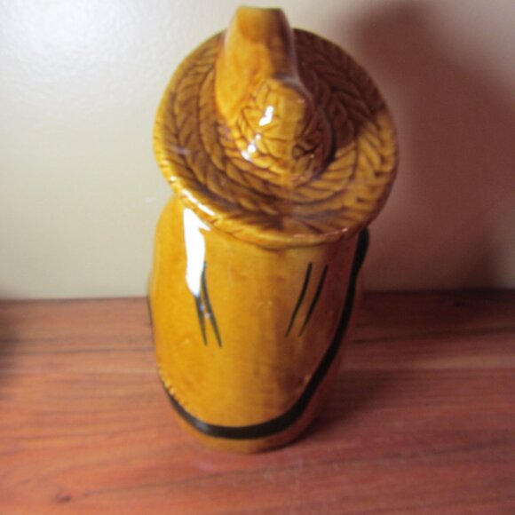 siesta man ceramic decanter vintage mexico & 6 shot glasses (about 3 oz) (W5773) - Picture 12 of 15